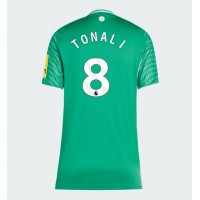 Koszulka piłkarska Newcastle United Sandro Tonali #8 Strój wyjazdowy dla kobiety 2025-26 tanio Krótki Rękaw